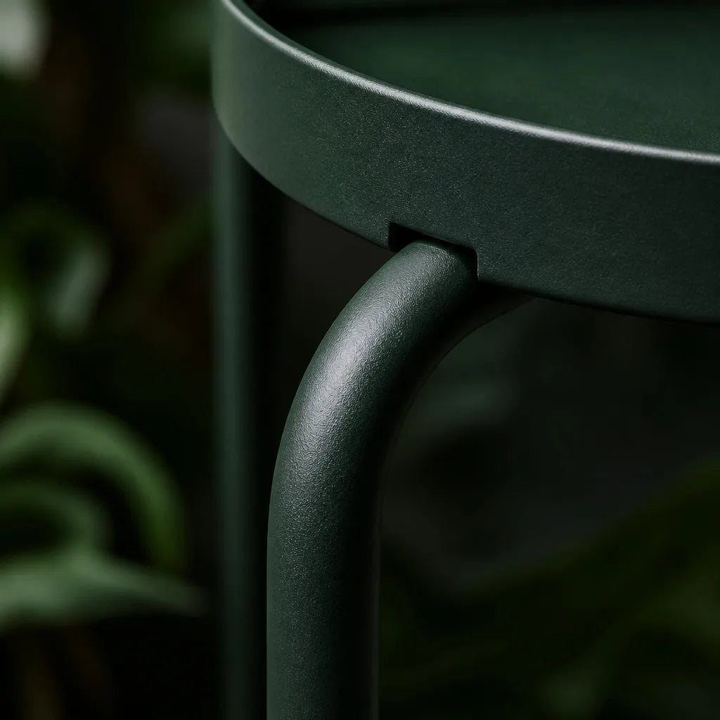 Forest Green Plant Stand - View 2