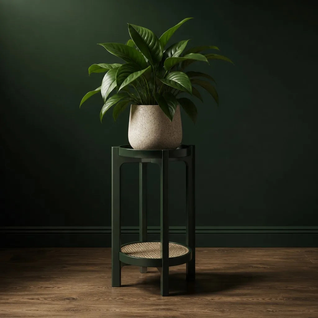 Forest Green Plant Stand - View 5